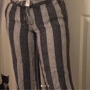 cute stripe pants! soft